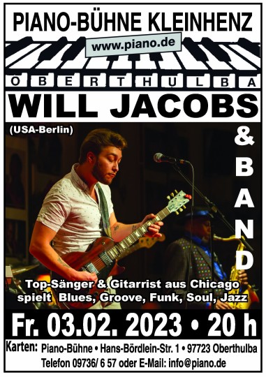 Will Jacobs & Band - Funky Jazz & Blues aus Chicago