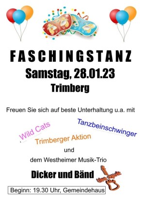 Faschingstanz - FFW Trimberg