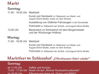 Marktfest Elfershausen