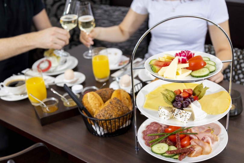 Frühstück im Palais Erha