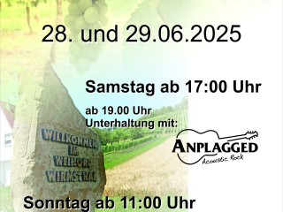 Wirmsthaler Weinsommer
