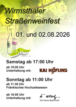 Wirmsthaler Straßenweinfest