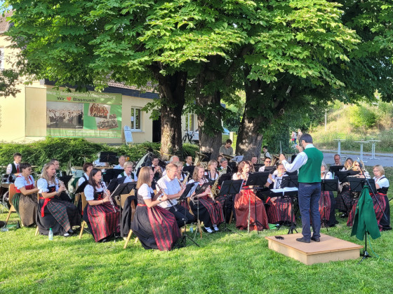  Wieder bei den HAMULissimo Sommerkonzerten mit dabei: Die Stadtkapelle Hammelburg. Foto: Klaus Schäfer. 