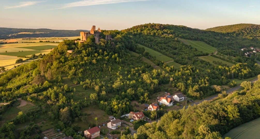 Geselligkeit auf der Trimburg beim