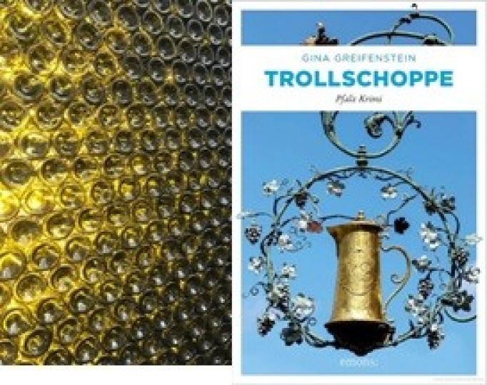 TROLLSCHOPPE- Weinkrimilesung in der Kellerei