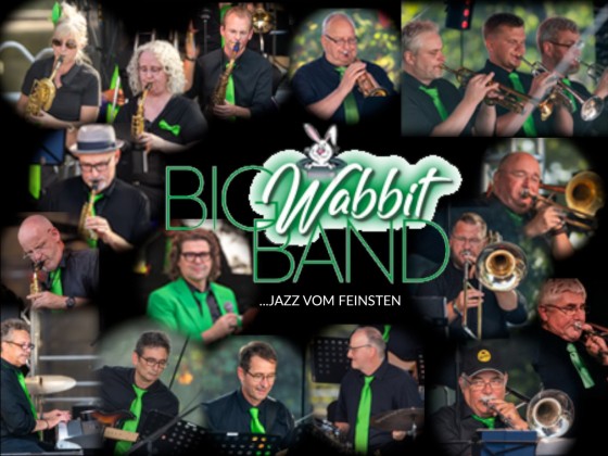  Zum ersten Mal in Hammelburg auf der Bühne: Die Big Wabbit Band  