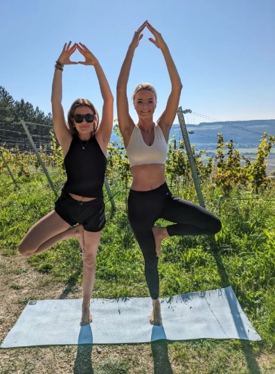 YOGA im WEINBERG